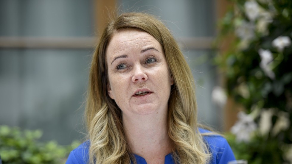 Landsbygdsminister Jennie Nilsson (S) vill städa upp i Jordbruksverkets ekonomiska hantering, bland annat efter en prognosmiss på 900 miljoner. Arkivbild.