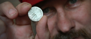 Myntfyndet i Hogrän bedöms vara modern kopia 