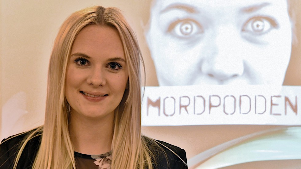 Amanda Strömqvist, 27 år och uppväxt i Vimmerby, startade Mordpodden tillsammans med Linnea Bohlin år 2016.