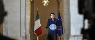 Conte manar till mod för att rädda Italien