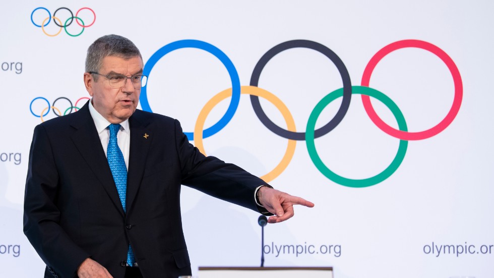 Internationella olympiska kommitténs ordförande Thomas Bach. Arkivbild.