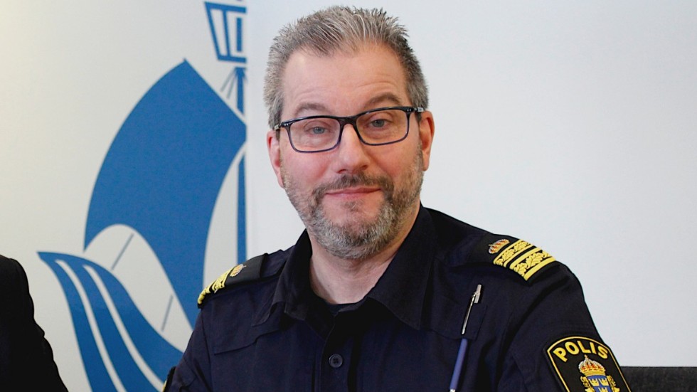 Anders Pleijel är chef för lokalpolisområdet Västervik som består av sex kommuner, bland annat Vimmerby och Västervik.