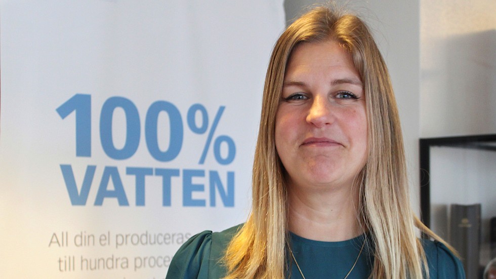 Emma Jonsson är VA-chef på Vimmerby Energi och Miljö.