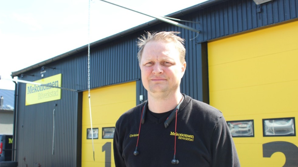 På Mekonomen i Kisa är Christer Nysten platschef och han är positiv till att de blivit en del av Godkänd bilverkstad.