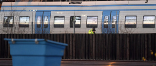 Brand orsakar tågförseningar i Stockholm