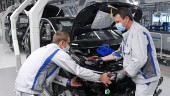 VW återstartar fabrik i Wolfsburg