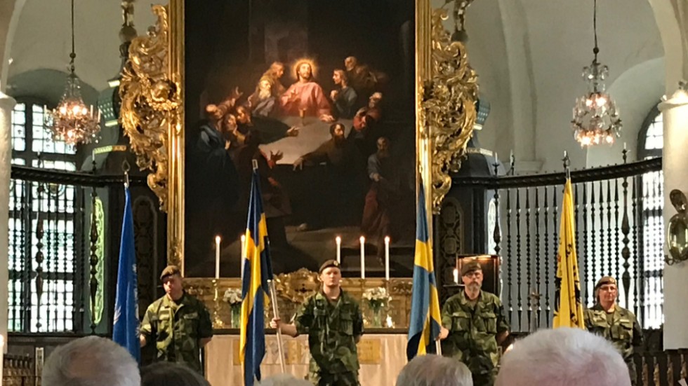 Veterandagen högtidlighölls i S:t Nicolai-kyrkan på den allmänna flaggdagen 29 maj, ett samarbete mellan Nyköpings församling, Fredsbaskrarna och Södermanlands Hemvärnsbataljon. 