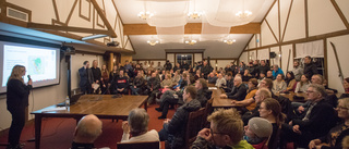 Fullt hus när tomterna presenterades