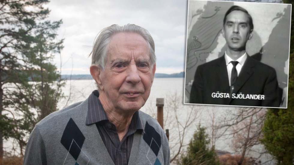 95-årsdagen firas i hemmet, vid Kisängsfjärden utanför Stigtomta. "Man har inte svårt att trivas här.", konstaterar Gösta Sjölander.