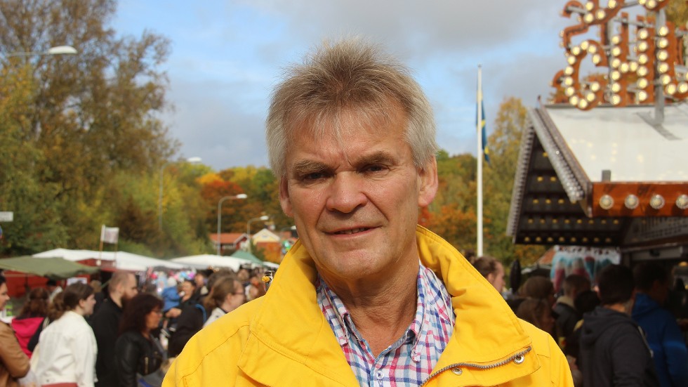 Marknadsgeneralen Mats Marklund andades ut när vädret visade sig bli betydligt bättre än utlovat.