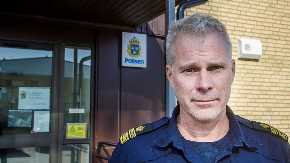 Lars Öberg, räddningschet polisen.