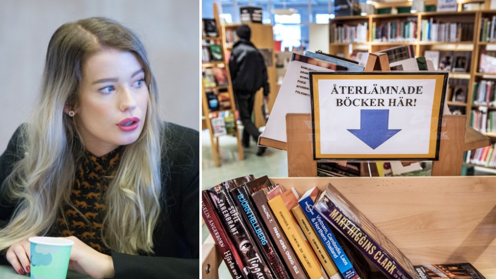 Luleås bibliotek ska inte privatiserats. "Ett enkelt ställningstagande", säger Emmeli Nybom (S), ordförande i kultur- och fritidsnämnden.
