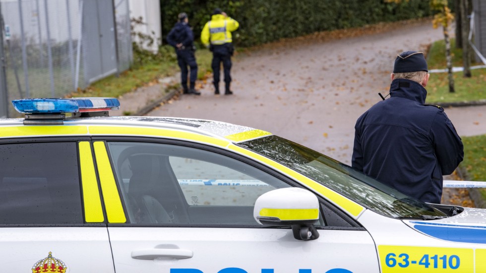 Mannen stoppades av polispatrullen på Repslagaregatan i Västervik vid 10-tiden på tisdagsförmiddagen. Bilden är en genrebild.