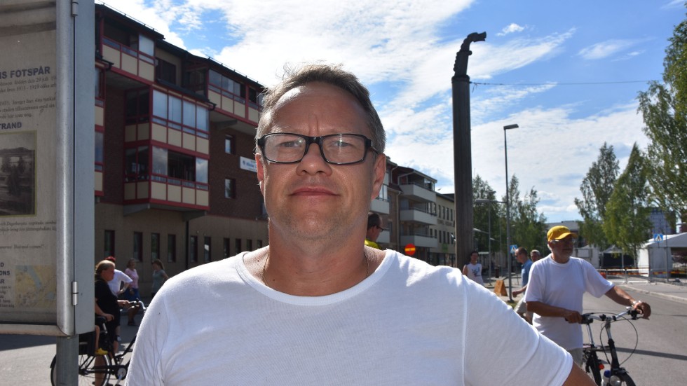 Christer Hägglund, kanslichef på Bodens Hockeyförening.