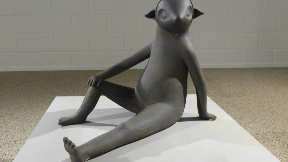 Ania Pausers skulptur "Tillsammans är vi mindre ensamma".