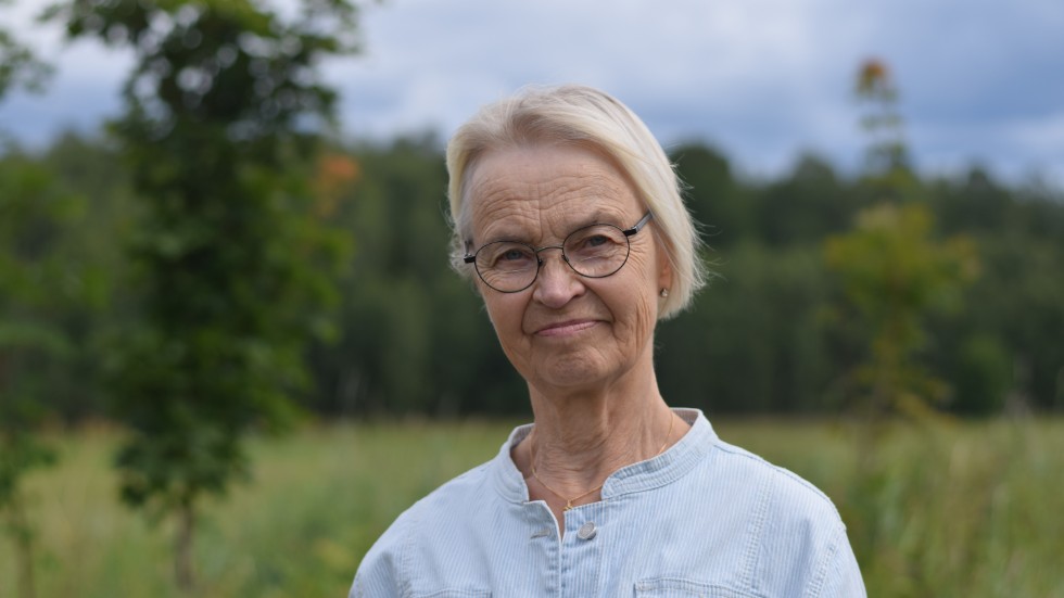 Norra Vi hembygdsförenings ordförande Gertrud Månsson Falk hoppas få veta mer om Axel Lindfors forskning.