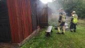 Brandkåren ryckte ut till frusen man