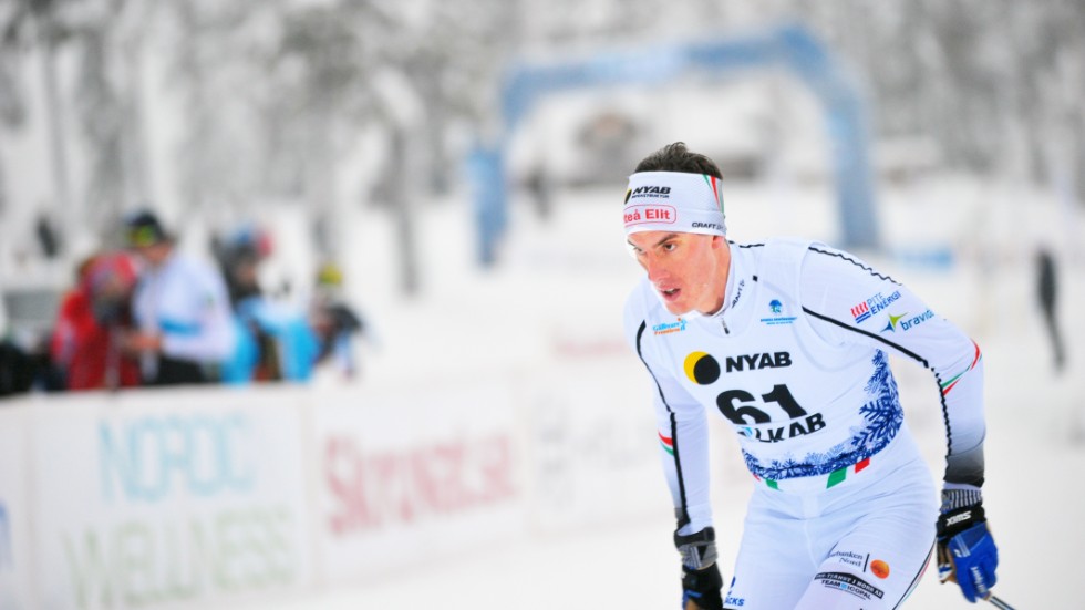 Johan Häggström, Piteå Elit, fick en bra start på Sverigepremiären i Gällivare.