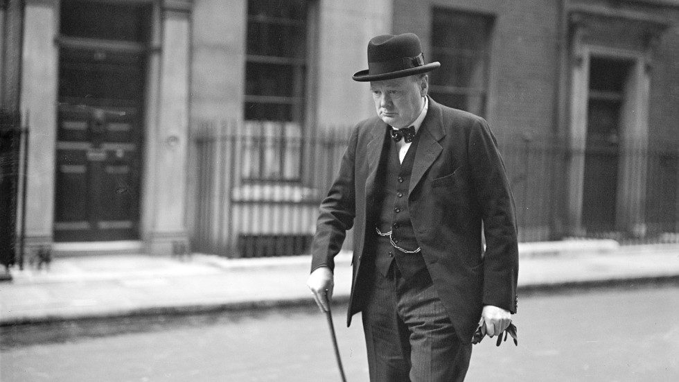 Winston Churchill. 