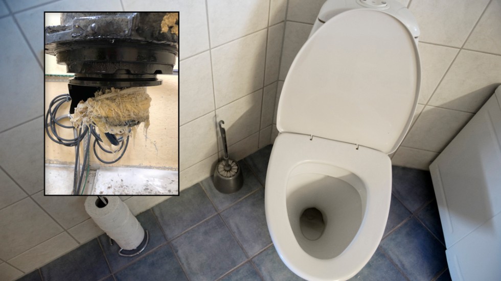 Det enda som får spolas ned i toaletten är det som passerat kroppen och toalettpapper.