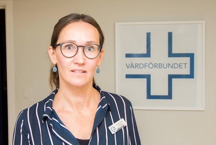 Camilla Eriksson Sundberg, ordförande för Vårdförbundet i Norrbotten, hoppas att lönerna för de särskilt yrkesskickliga ska höjas. 