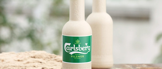 Carlsberg visar upp öl i pappersförpackning 